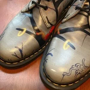 Rare! Dr. Martens x Gary Baseman Artist Designed 1461 Oxford Shoes Men\'s Size 8 Dr. Martens | Shoes | Rare Dr Martens X Gary Baseman Artist  main image 3